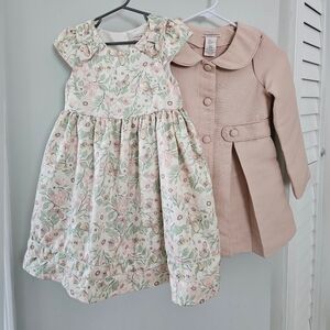 Elegant Kids Dress And Jacket Set